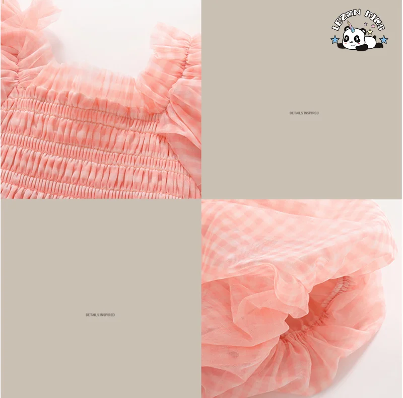 LEZONKIDS - Children's Fashion Sweet Girls Dress For Litter girl